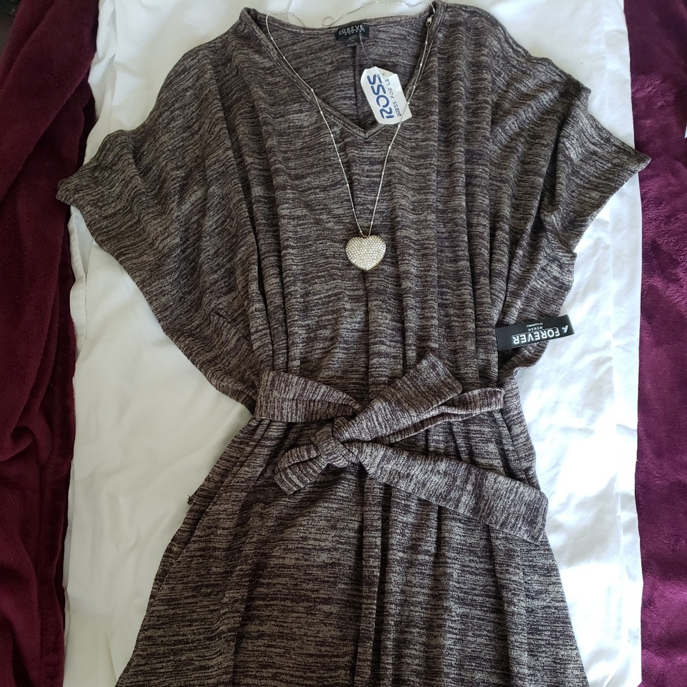 Womens Dress - Sweater Dress